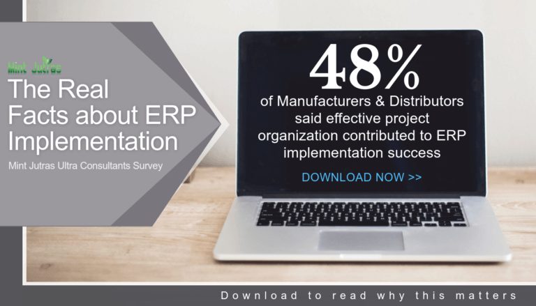 制造业ERP的统计数据